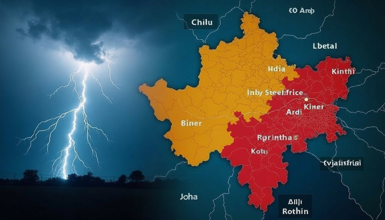 Thunderstorm in Rajasthan: What to Expect from Today’s Severe Weather