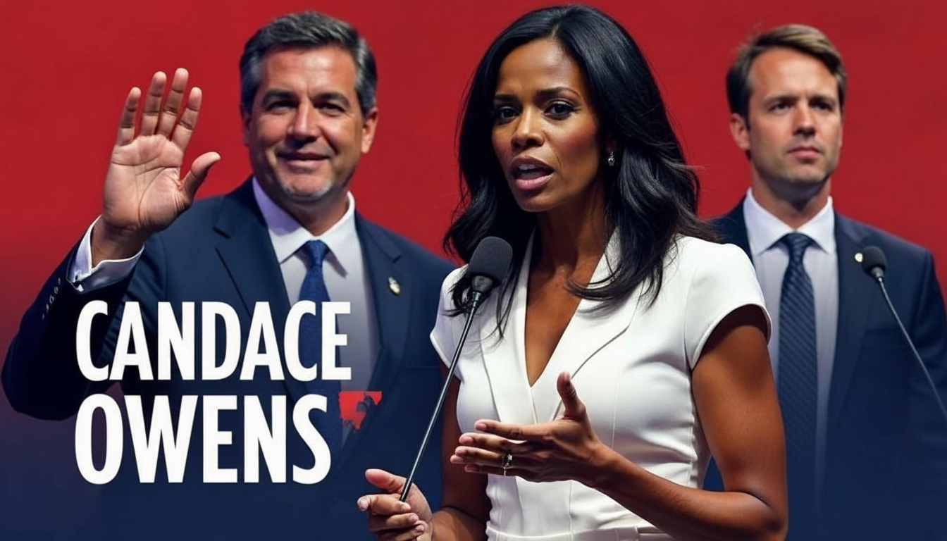 Candace Owens Declares Support for Tucker Carlson’s 2028 Bid