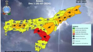 Thunderstorm with Lightning: What to Expect in Assam Today