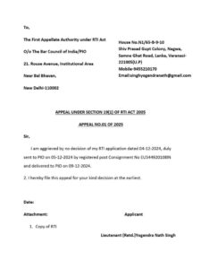 RTI Act Appeal No. 6909: What You Didn’t Know About Nikhil Goyal’s Case