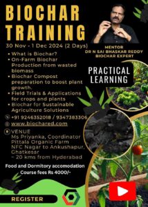 Agriculture and Biochar Training: Unveiling Sustainable Practices