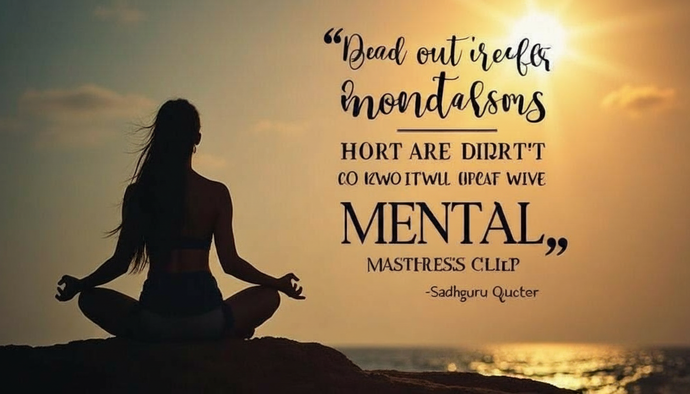 Mastering Your Mind: Discovering Inner Stability with Sadhguru