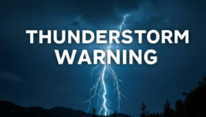 Thunderstorm Warning: What to Expect in Gomati and Khowai Districts