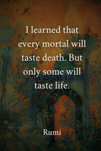 Rumi Quote: Discovering Treasure in Life’s Ruins