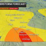 Moderate Rain: What to Expect from Today’s Thunderstorm Alerts